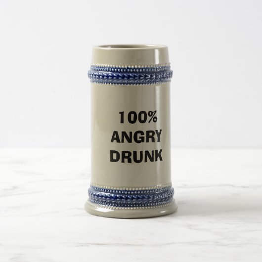 飲まれる100%ANGRY ビールジョッキ (中央)