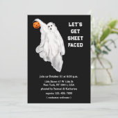 飲みおもしろいた大人ハロウィーン幽霊パーティー 招待状 (スタンド正面)