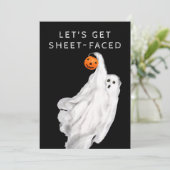 飲みおもしろいた大人ハロウィーン幽霊パーティー 招待状 (スタンド正面)