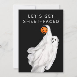 飲みおもしろいた大人ハロウィーン幽霊パーティー 招待状