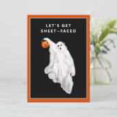 飲みおもしろいた大人ハロウィーン幽霊パーティー 招待状 (スタンド正面)