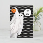 飲みおもしろいた大人ハロウィーン幽霊パーティー 招待状 (スタンド正面)