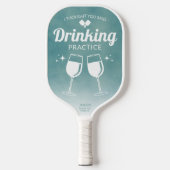 飲みおもしろいの考え練習を言ったグリーン ピックルボールラケット (正面)