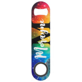 飲みおもしろいゲーム虹タイ – 染料グリッター銀河系 スピード栓抜き (裏面)