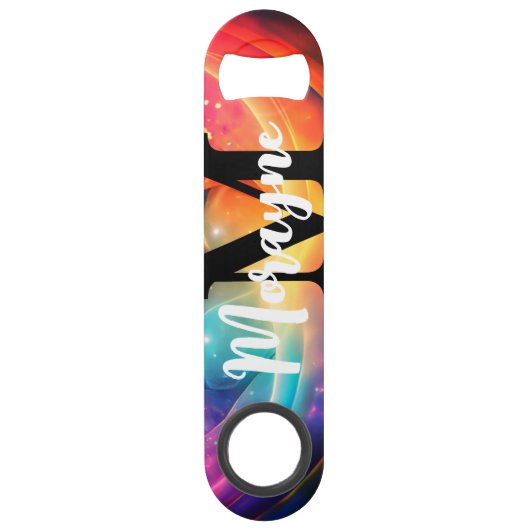 飲みおもしろい引用文レインボー銀河系クフェミニンイーン スピード栓抜き (裏面)