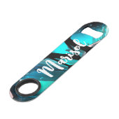 飲みおもしろい引用文抽象芸術水中結晶 スピード栓抜き (裏面アングル)