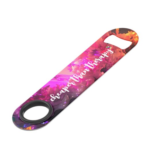 飲みおもしろい引用文抽象芸術水中結晶 スピード栓抜き (正面アングル)