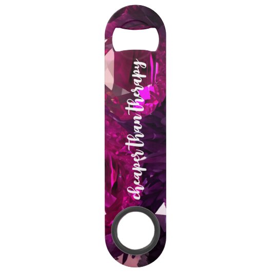 飲みおもしろい引用文抽象芸術水中結晶 スピード栓抜き (正面)