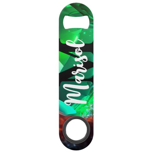 飲みおもしろい引用文抽象芸術水中結晶 スピード栓抜き (裏面)