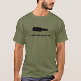 飲みに来てください Tシャツ