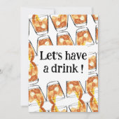 飲みましょ！ 招待状 (正面)