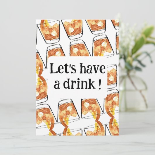 飲みましょ！ 招待状 (スタンド正面)