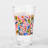 飲みカラフルガラスのタンブラー タンブラーグラス (裏面)