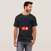 飲みストップ中 – ボスのようにテーパー_1 Tシャツ (正面フル)
