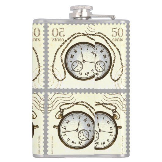 飲みタイム！ フラスク (裏面)