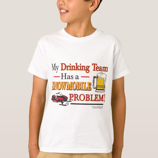 飲みチーム – 決勝 Tシャツ (正面)