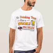 飲みチーム – 決勝 Tシャツ (正面)