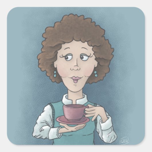 飲みティースクエアシール スクエアシール (正面)