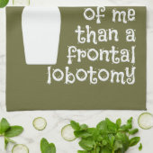 飲みユーモアカスタムのカラーキッチンタオル キッチンタオル (折り畳み)