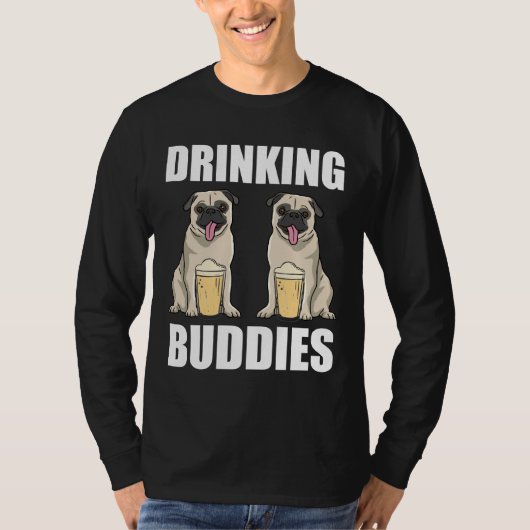 飲み仲間プおもしろいグギフトクラシックTシャツ3 Tシャツ (正面)