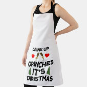 飲み干すクリスマスだ エプロン (インサイチュ)