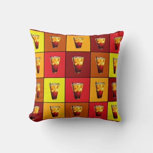 飲み干す クッション (正面)