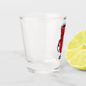 飲み干す ショットグラス (左)