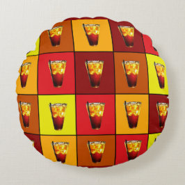 飲み干す ラウンドクッション