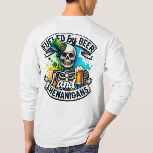 飲み干す Tシャツ (裏面)