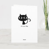 飲み放題のおもしろいヴィンテージ誕生日 カード (裏面)