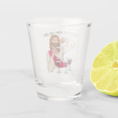 飲み物が付いている ショットグラス (裏面)