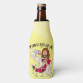 飲み物が付いている ボトルクーラー (ボトル正面)