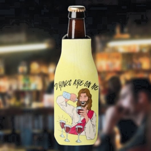 飲み物が付いている ボトルクーラー