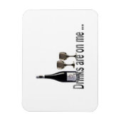 飲み物が付いている マグネット (縦)