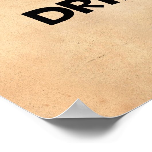 飲み物が欲しそうだな…引用文おもしろいミーム ポスター (角)