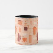 飲み物と文字 マグカップ (中央)