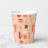 飲み物と文字 紙コップ (裏面)