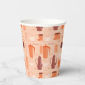 飲み物と文字 紙コップ (右)