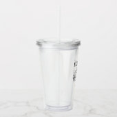 飲み物と知り合い アクリルタンブラー (右)