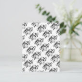 飲み物にご注意 ヴィンテージ アリスインワンダーランド ポストカード (スタンド正面)