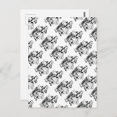 飲み物にご注意 ヴィンテージ アリスインワンダーランド ポストカード (正面/裏面)