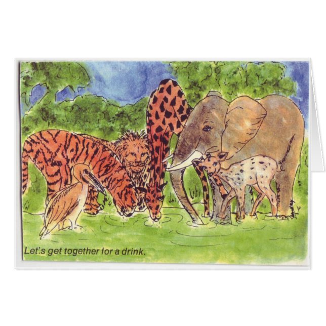 飲み物のための集まりを許可します (正面横)