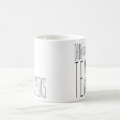 飲み物のよい茶はよい本に感動的なギフトを読みました コーヒーマグカップ (中央)