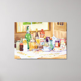 飲み物のコレクション キャンバスプリント