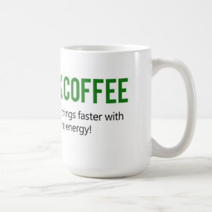 飲み物のコーヒーは愚かな事のより速いマグをします コーヒーマグカップ