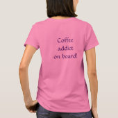飲み物のコーヒー、保存動物は、昼寝を取ります Tシャツ (裏面)