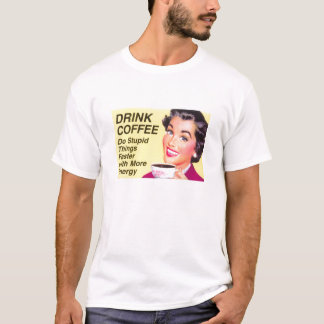 飲み物のコーヒー Tシャツ
