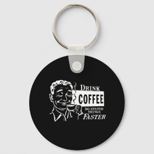 飲み物のコーヒーTシャツ キーホルダー