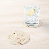 飲み物のタコ！ ラウンドペーパーコースター (インサイチュ)