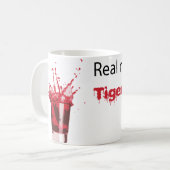 飲み物のトラの血 コーヒーマグカップ (正面左)